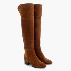Jcrew Pecan Suede Boots